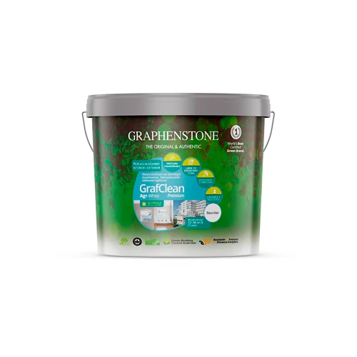 Grafclean ag + premium graphenstone 4l pintura blanca