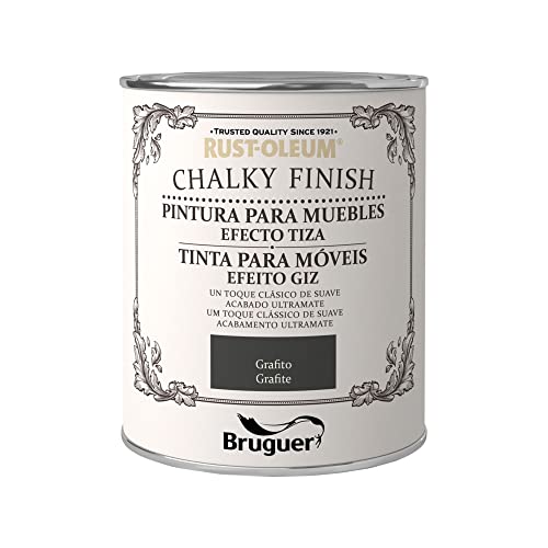 Pintura para móviles Rust-Oleum Bruguer Chalky Finish Grafito 750 ml