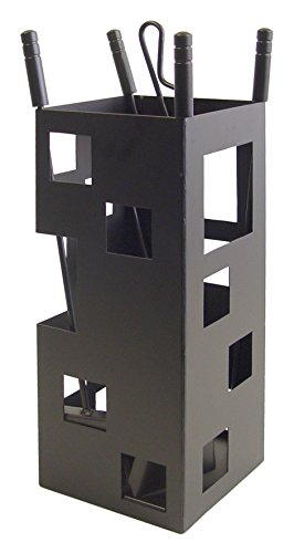 Imex El Zorro 10004 Conjunto Chimenea, cuadrado (50 x 20 x 20 cm) útil color negro