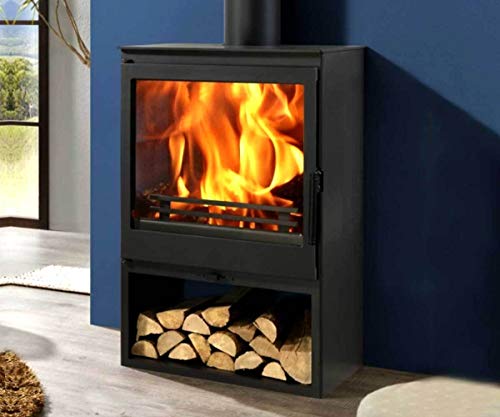ESTUFA DE LEÑA ESMERALDA CON LEÑA 7.1KW