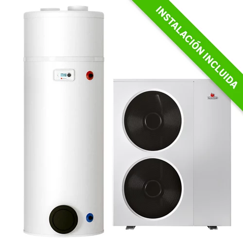 Saunier duval pack genia aerotermia set 15 air mas magna aqua 270l