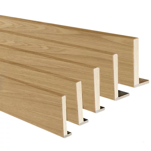 Kit 5 stejar apto mdf l 80 x 12/10 mm