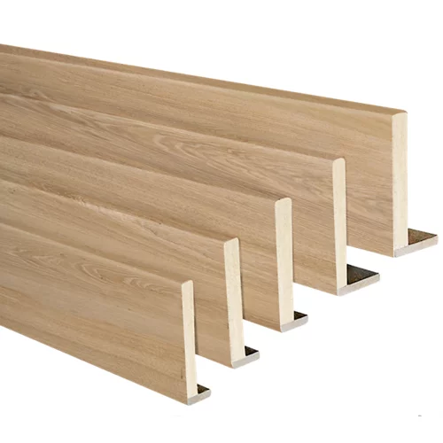 Kit 5 stejar apto mdf l 80 x 12/10 mm