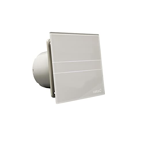 Degustación |  Extractor de baño |  Modelo E-100GS |  Extractor de baño serie estándar  Funciona con interruptor de luz |  Extractor de baño silencioso  Color Gris Cristal