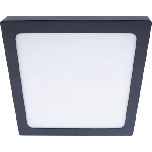 Gelys Plafón de techo cuadrado antracita 30w 30 cm