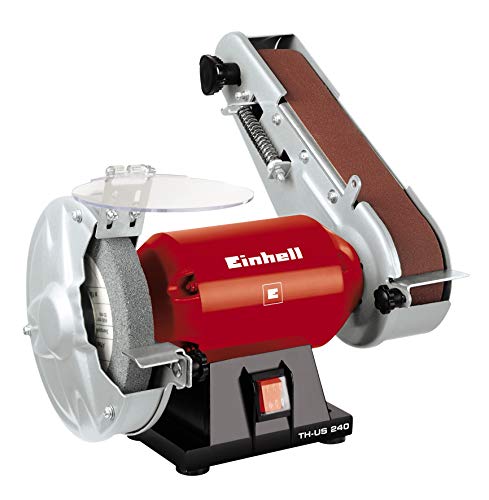 Einhell TH-US 240 - Amoladora combinada, 4 pies goma antideslizante, 230 V, 240 W (ref. 4466150)