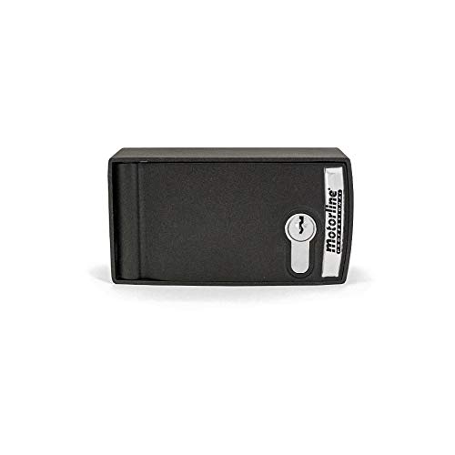 Motorline CSV100 Caja de seguridad, caja blindada para el accionamiento externo de la persiana metálica comercial, para acomodar el freno eléctrico del motor rodante, motor de persiana comercial, csv100