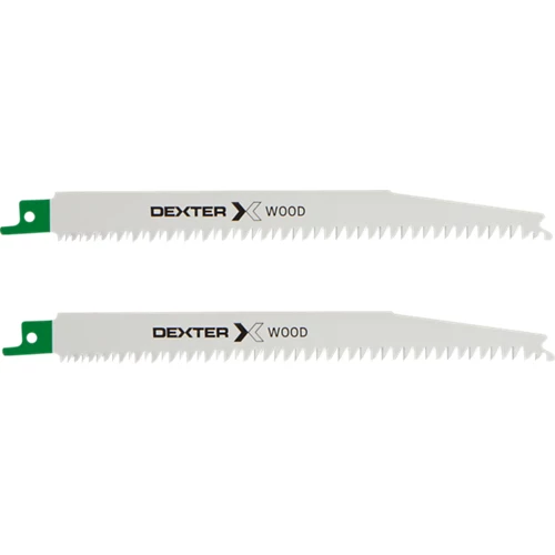 Hoja de sierra dexter de 2 hojas para cortar madera C. Fast 150