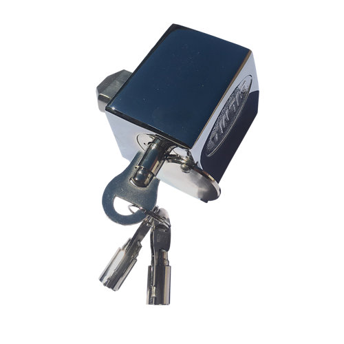 Cerradura para puerta de garaje de 50 mm de ancho