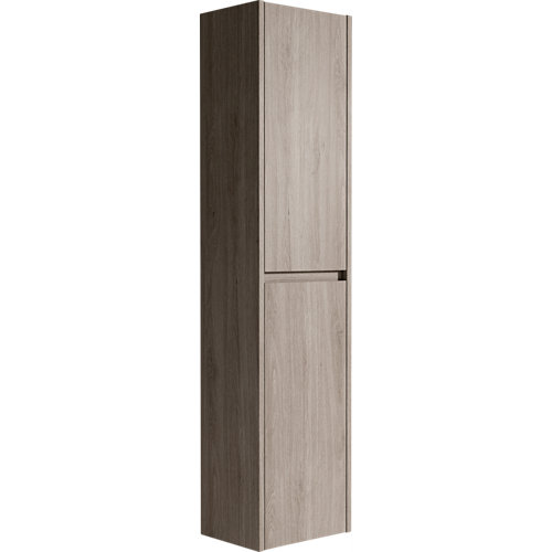 Columna luna roble gris 35x150x32cm