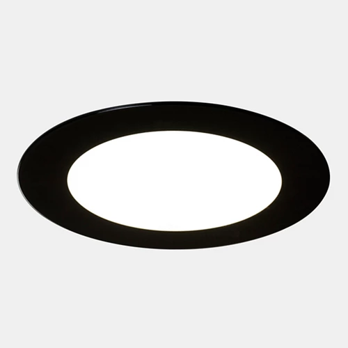 Foco empotrable led negro redondo Novo cristal 20w 4000k
