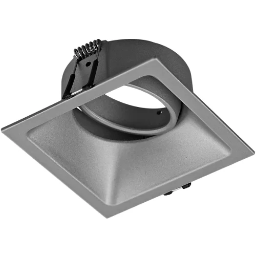 Cómoda luz empotrable cuadrada
