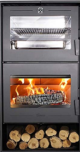 ESTUFA DE LEÑA CON HORNO LACUNZA OTRO MODELO