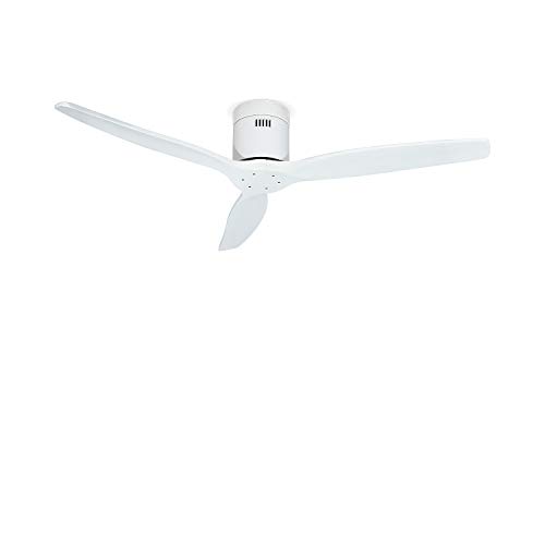 CREATE / WINDCALM DC / Ventilador de techo con motor DC blanco / Silencioso, temporizador