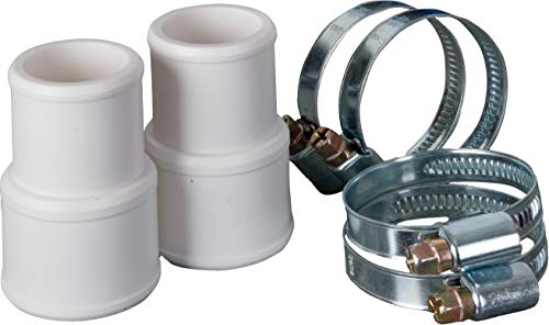 Gre AR511 - Kit conexión manguera: 2 conectores y 4 abrazaderas de 38 y 32 mm de diámetro