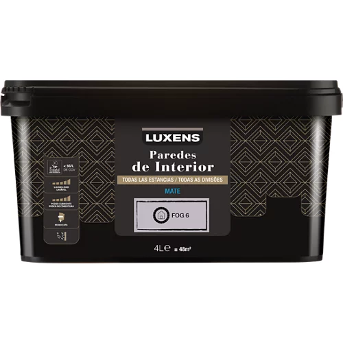 Pintura mate Luxens Signature 4l niebla 6