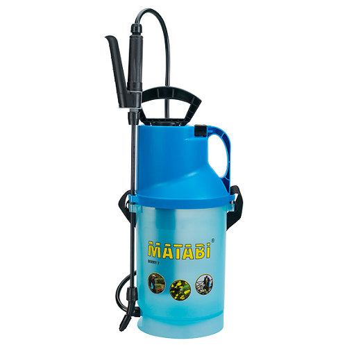 Pulverizador a presion con matabi previa suelta grano 5 l