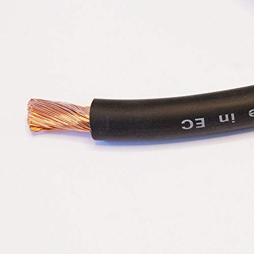 MKGT® 110/170 / 345A 16mm 25mm 35mm Rojo Negro PVC flexible para soldar y arrancar cable de batería