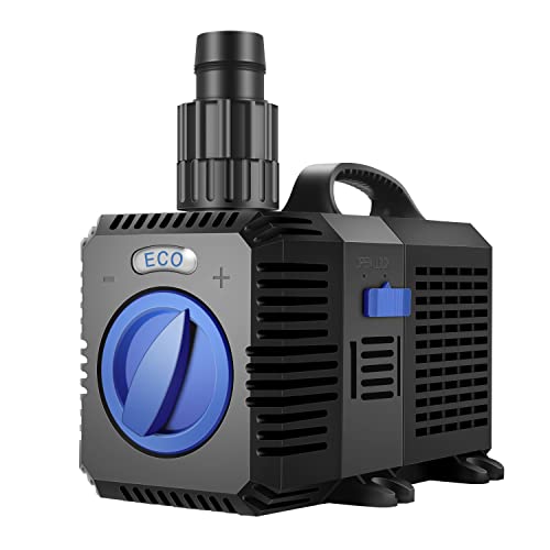 Everfarel 5200L/H Eco Pond Pump Bombas de flujo Bomba de agua, 40W 50Hz,