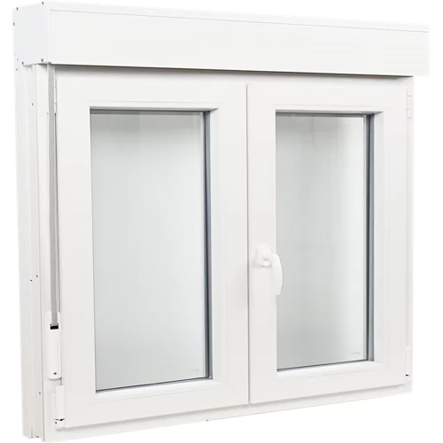 Contraventana de pvc blanco basculante 140x115 cm