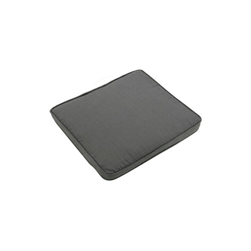 Cojín base/silla exterior antracita reciclada