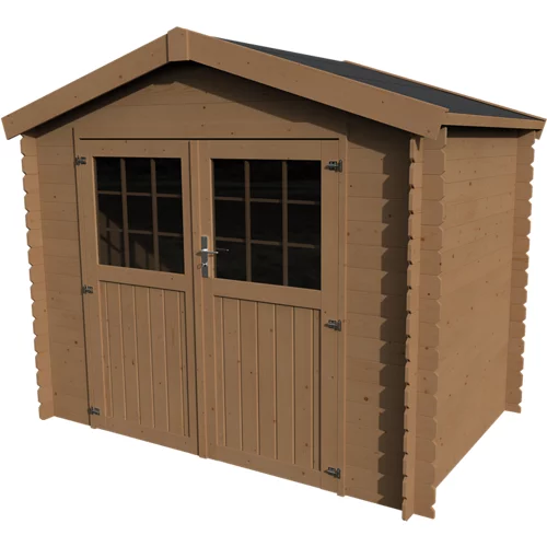 Kipo axess+ caseta de madera de 276x229x180,5 cm y 4,98 m2