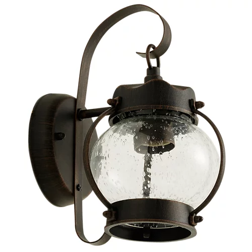 lámpara de exterior inspire salerno marrón oxidado