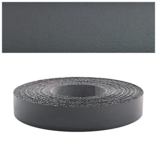 Mprofi MT® (rollo de 20 m) Cintas para cantos de melamina laminada-Tiras adhesivas-Marcas autoadhesivas para cintas para cantos de madera-Cantos-Antracita 22mm