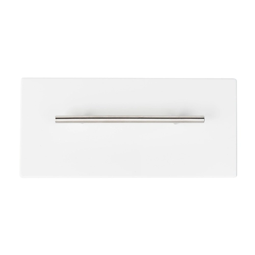 Módulo cocina frontal delineado galaxia blanca 30x14 cm