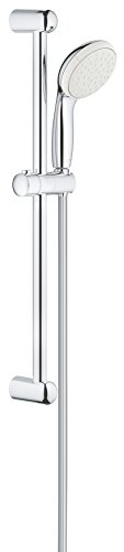 Grohe Tempesta - Set de ducha de mano (1 chorro) y barra de ducha de 600 mm (Ref. 27853001)