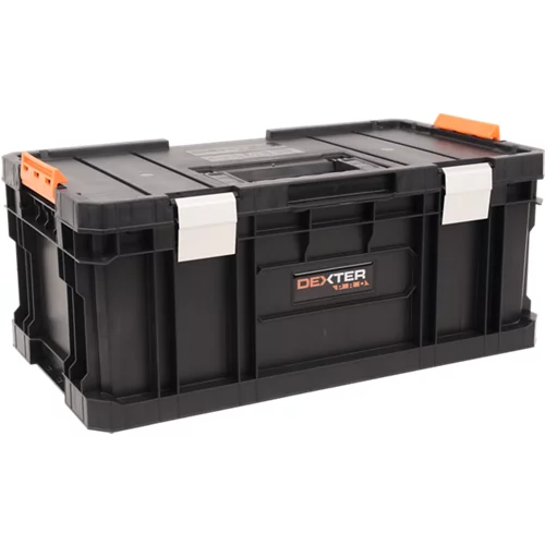caja de herramientas dexter pro con una capacidad de 26 litros