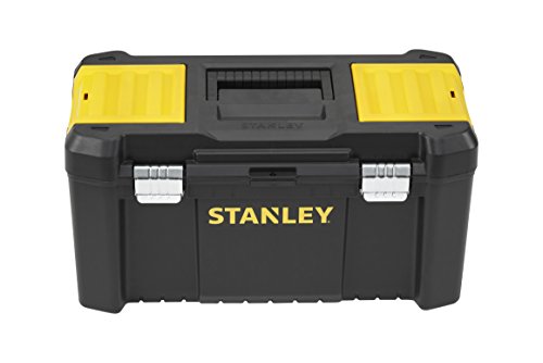 STANLEY STST1-75521 - Caja de herramientas de plástico con cierre metálico, 48,5 x 25 x 25 cm