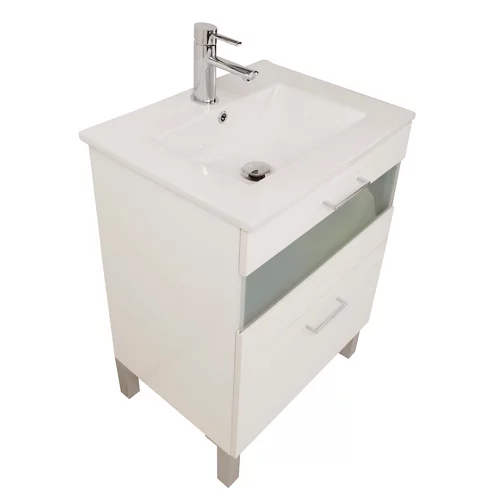 Mueble de baño zorro blanco 60 x 45 cm