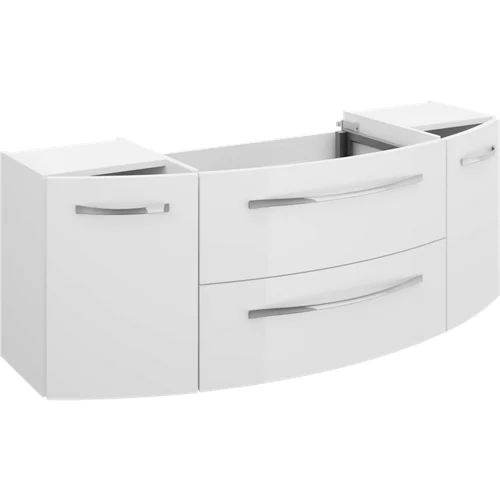 Mueble de baño blanco 129 cm