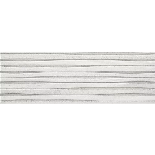 Azulejo Burlington relieve blanco 20x60