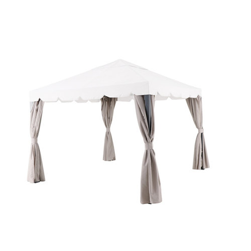 Pack de 4 cortinas pérgola ysis 300x300 cm