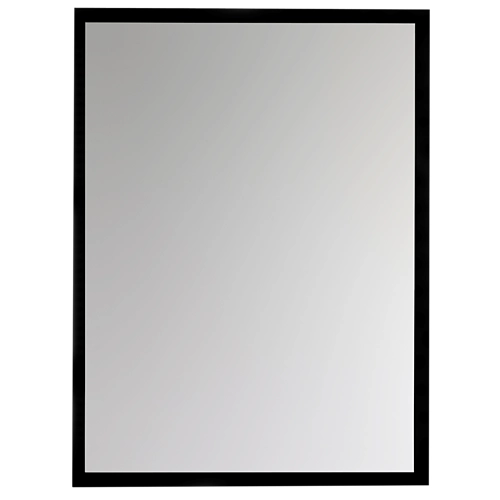 Espejo de baño Argo negro 60 x 80 cm