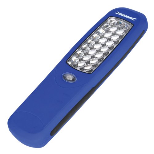 Silverline 564789 Linterna Magnética con 24 LEDs