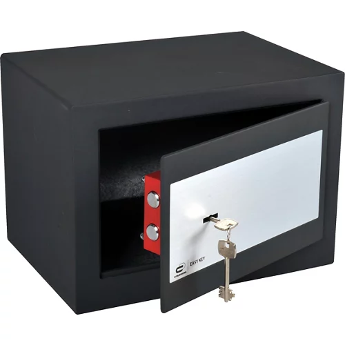 Caja fuerte para fijar al suelo para fijar en soportes de pared 35x25x25 cm