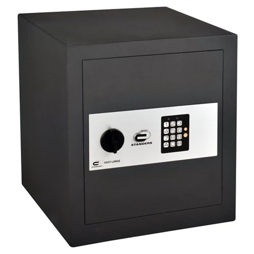 Caja fuerte para fijar al suelo para fijar en soportes de pared 35x40x36 cm