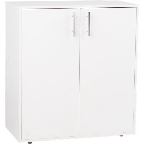 Kit armario de madera blanca de 87x80x42 cm con 2 puertas.