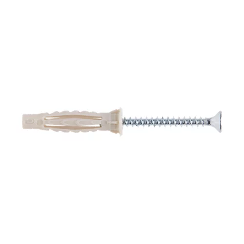 Pack de 50 tacos 5x30 mm para cualquier tipo de pared
