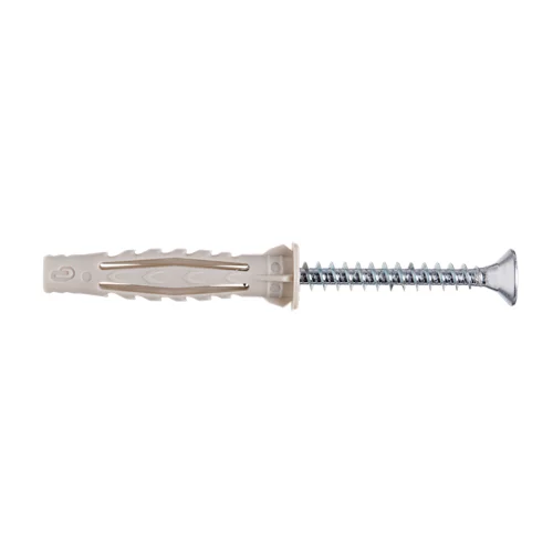 Pack de 10 tacos 8x50 mm para cualquier tipo de pared
