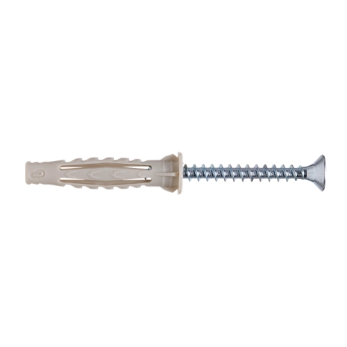 Pack de 10 tacos 6x40 mm para cualquier tipo de pared