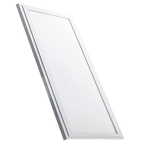 Panel LED 60x30 cm, 36W.  Color blanco frío (6500K).  3300 lúmenes.  Conductor incluido.