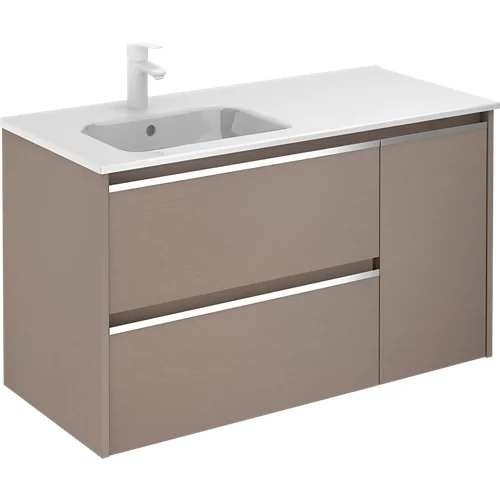 Mueble de baño new beta moka 100 x 45 cm