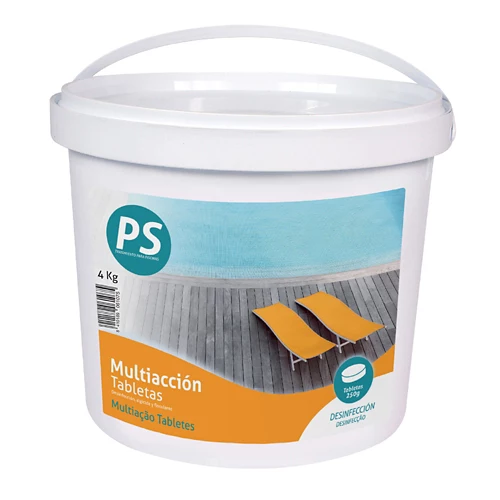Chlor quimicamp pastilla 4 kg para piscinas