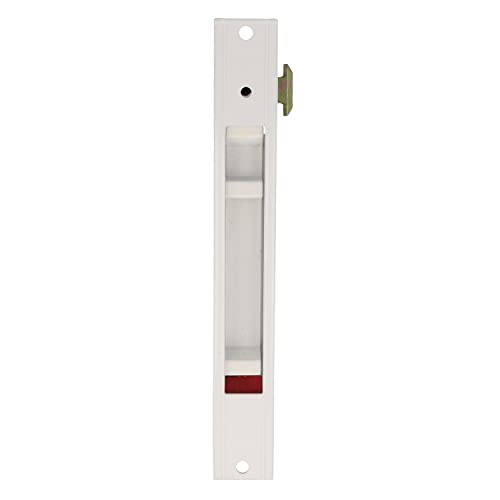 amig - Pestillo para ventanas y puertas correderas de aluminio Mod.3600, cerradura con gancho para empotrar, aluminio, medidas: 174 x 23 mm
