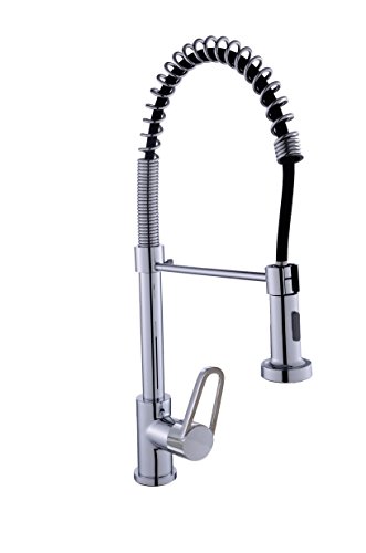 DP Grifería GC-00101 Grifo de cocina profesional plata