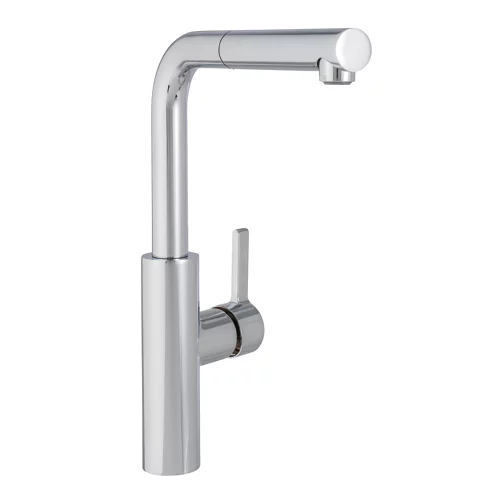 Grifo de cocina Emily con caño extraíble cromado Delinia